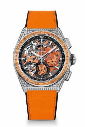 Replica Zenith Watch Zenith Defy El Primero 21 Spectrum Orange 32.9005.9004/05.R944